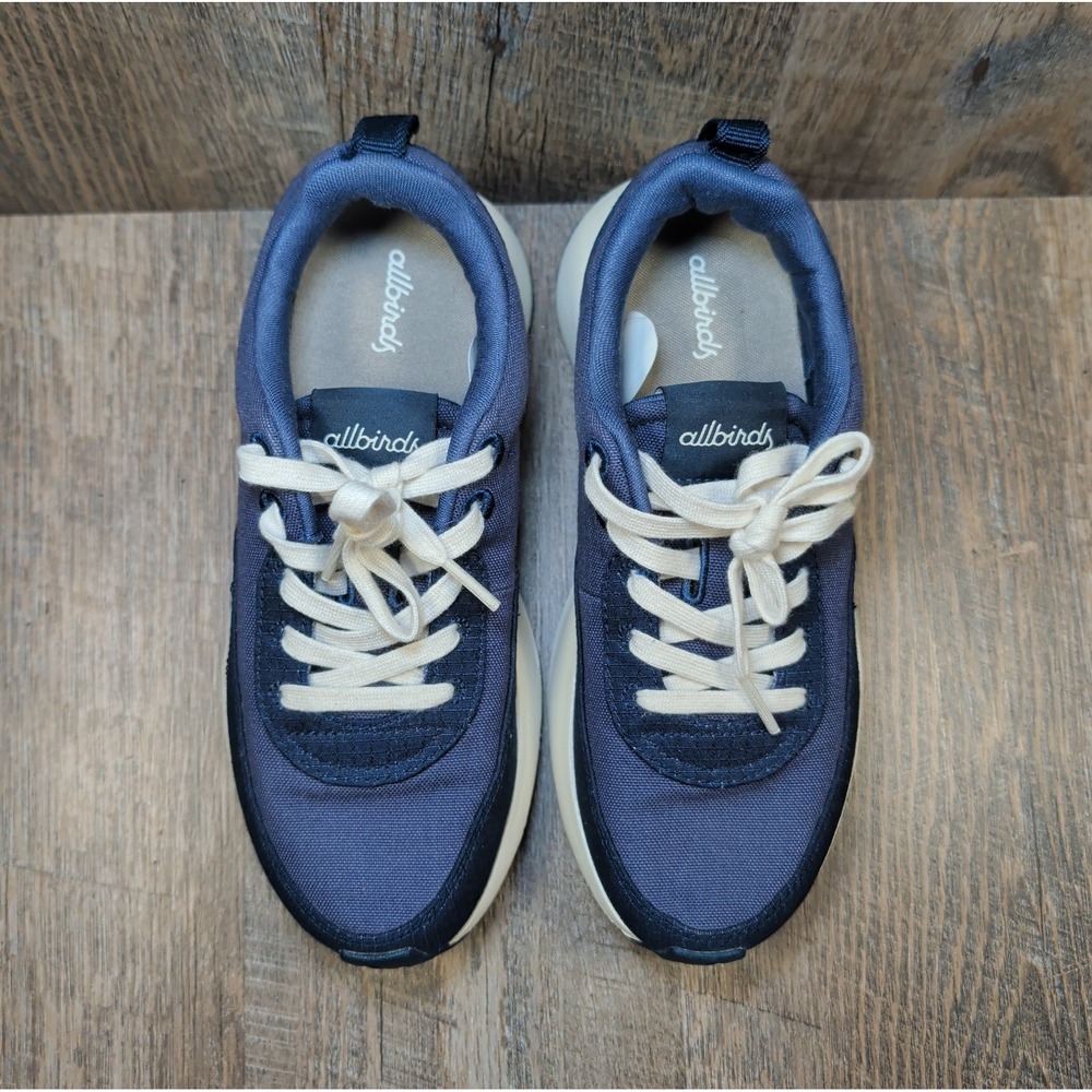 Allbirds Courier Womens Size 7 Navy Blue Athletic Running Walking Shoes Sneakers - Picture 5 of 14